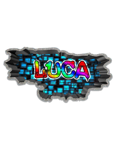 Adhesivo de Pared Personalizado MySticky Graffiti 70x34cm