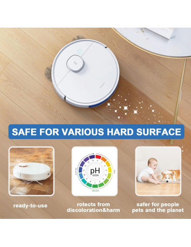 Tabletas de limpieza para pisos Yolandbuild 60 paquetes Lavanda