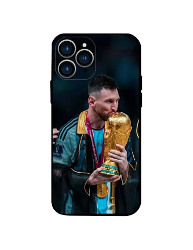 Funda ZERMU para iPhone 13 Pro Max 17 cm, Silicona TPU, Lionel Messi
