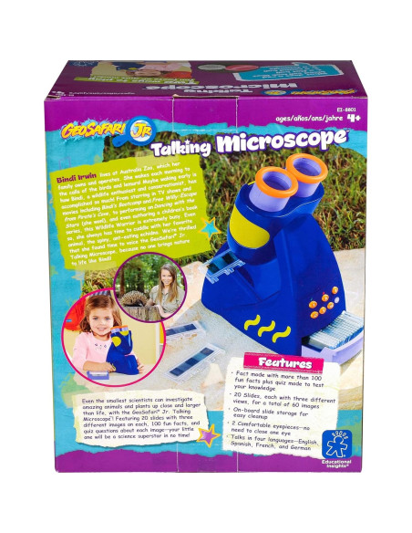 Microscopio Hablante GeoSafari Jr. Educational Insights 0.68 kg Microscopio Hablante GeoSafari Jr. Educational Insights 0.68 kg