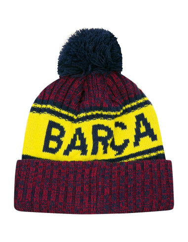 Gorro Oficial FC Barcelona para Niños - Icon Sports - Rojo