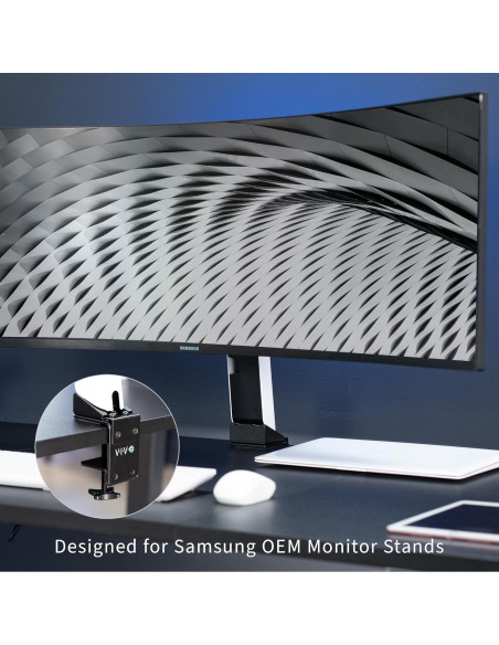 Adaptador de Abrazadera VIVO para Soporte Monitor Samsung G7/G9 Adaptador de Abrazadera VIVO para Soporte Monitor Samsung G7/G9