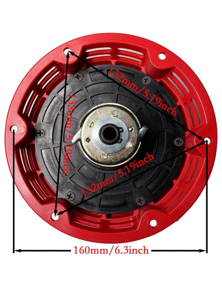 Conjunto de arranque rápido JMCHstore para motores 196cc y 212cc Conjunto de arranque rápido JMCHstore para motores 196cc y 212cc