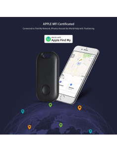 Localizador Inteligente Bluetooth AIYATO para iOS - Negro 2