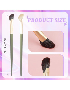 Brochas de Contorno de Nariz Thinp - 2 Piezas Anguladas 2