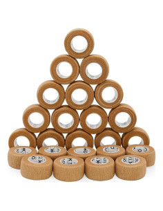 Venda Cohesiva Autoadhesiva OK TAPE 24 Rollos 2.5 cm x 4.5 m Beige