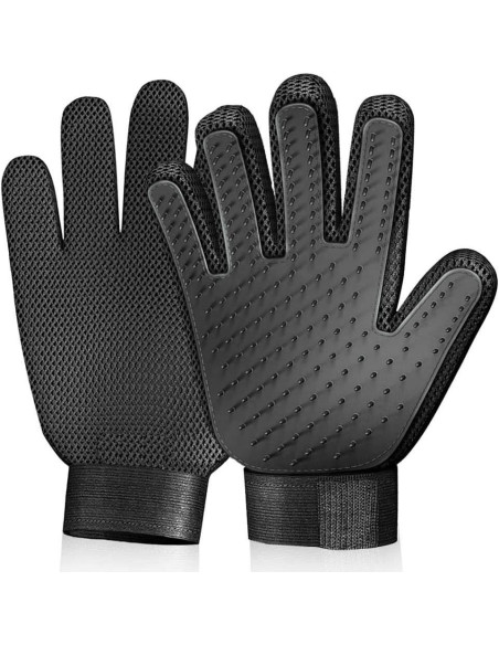 Guantes de Aseo para Mascotas STARROAD-TIM - 2 Piezas Negros Guantes de Aseo para Mascotas STARROAD-TIM - 2 Piezas Negros