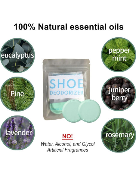 Bolas Desodorantes Naturales OnYourLife - Eliminador de Olores para Zapatos, 2 Piezas Bolas Desodorantes Naturales OnYourLife - Eliminador de Olores para Zapatos, 2 Piezas