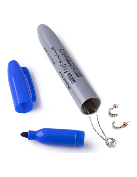 Bolígrafo Falso Caja de Seguridad BARGIFTS Azul 14.5cm Bolígrafo Falso Caja de Seguridad BARGIFTS Azul 14.5cm