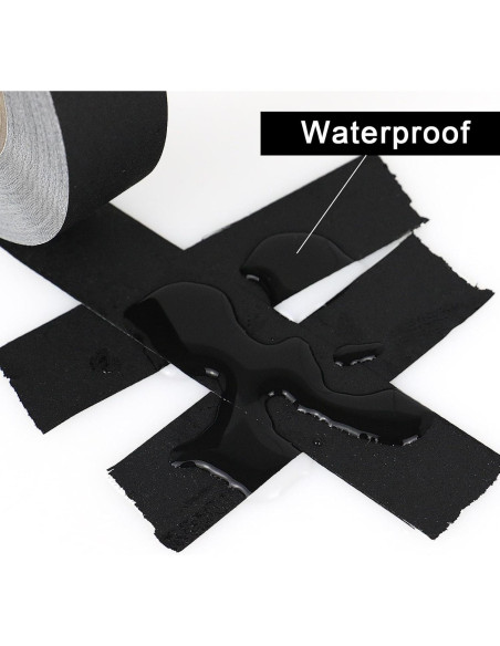 Cinta Gaffer Negra BOMEI 2.54cm x 27.43m Autoadhesiva Cinta Gaffer Negra BOMEI 2.54cm x 27.43m Autoadhesiva