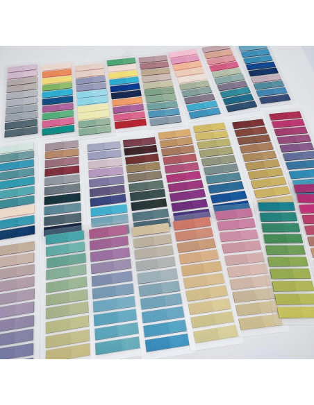 Pestañas Adhesivas Mouwaii 4800pcs Reescribibles y Removibles Pestañas Adhesivas Mouwaii 4800pcs Reescribibles y Removibles