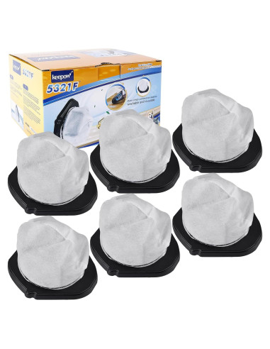 Filtro de Reemplazo KEEPOW para Aspiradora Shark SV75 - 6 Piezas