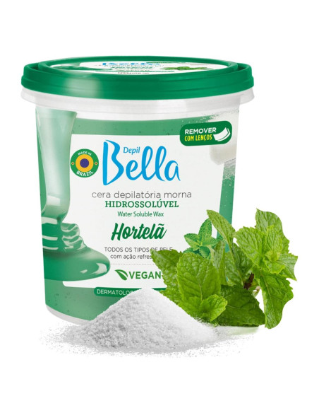 Pasta de Azúcar Depil Bella 1.30 kg Menta - Cera Natural para Cuerpo Pasta de Azúcar Depil Bella 1.30 kg Menta - Cera Natural para Cuerpo