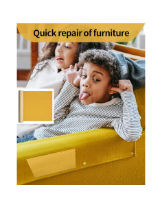 Cinta de Reparación de Cuero Aglzyoply 45x200 cm Amarillo 2