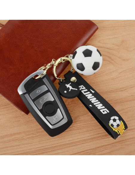 Llavero de Fútbol Cobee de Silicona - Regalo para Fanáticos Llavero de Fútbol Cobee de Silicona - Regalo para Fanáticos
