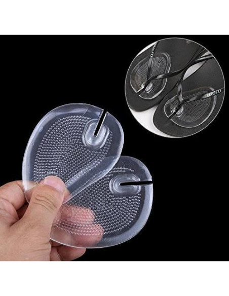 3 Pares Almohadillas de Gel Silicona Quupy para Antepié 3 Pares Almohadillas de Gel Silicona Quupy para Antepié