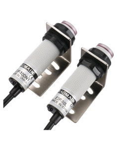 Sensor Óptico Baomain M18 E3F-10DN3 NPN NO+NC 10m