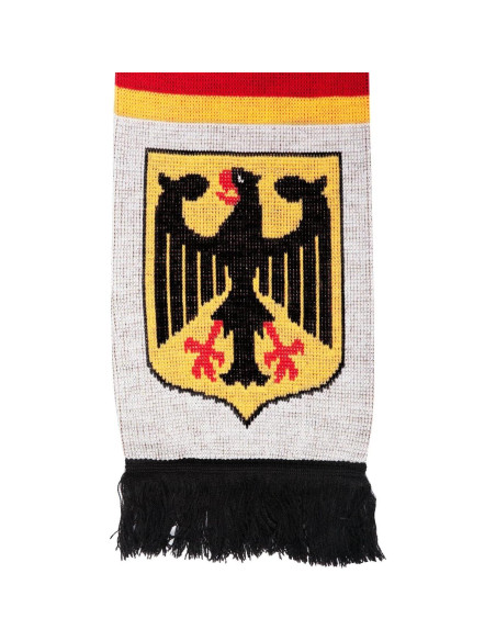 Bufanda de punto de fútbol Alemania 145x18 cm suave Bufanda de punto de fútbol Alemania 145x18 cm suave