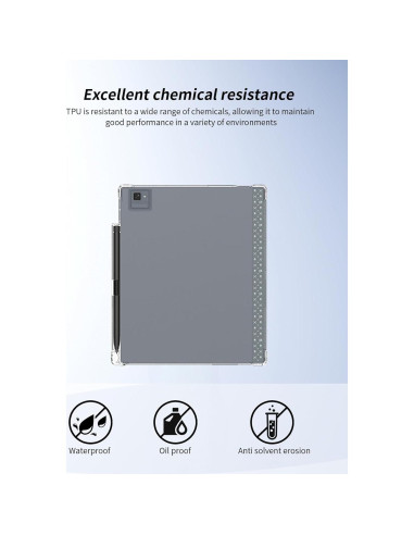 Funda Onyx Boox Tab Ultra C Pro BOVUGAC TPU Transparente