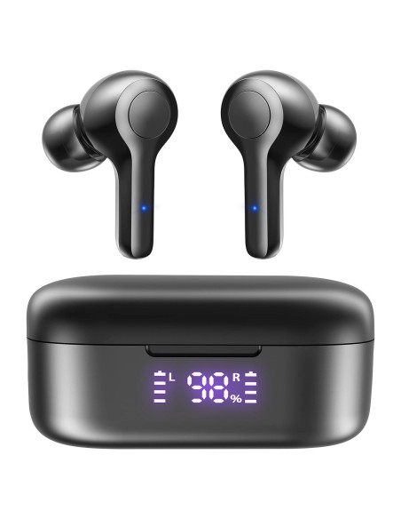 Auriculares Inalámbricos MOZOTER DBK02 Bluetooth 5.3 con Estuche Auriculares Inalámbricos MOZOTER DBK02 Bluetooth 5.3 con Estuche