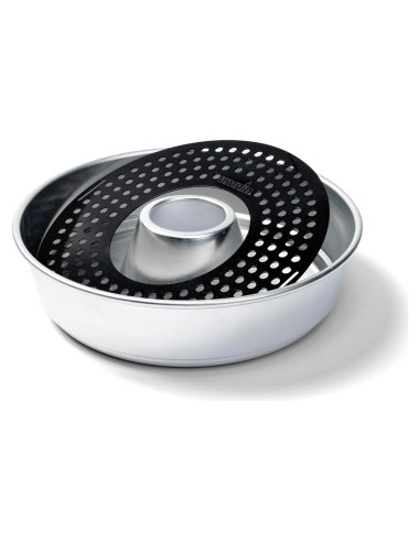 Bandeja de Hornear Perforada Omnia Antiadherente 24.9x22.9 cm