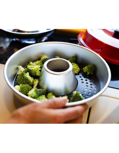 Bandeja de Hornear Perforada Omnia Antiadherente 24.9x22.9 cm