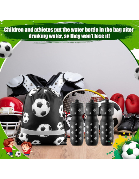 Pack 24 Botellas de Agua 24 oz + Bolsas Fútbol Talltalk Pack 24 Botellas de Agua 24 oz + Bolsas Fútbol Talltalk