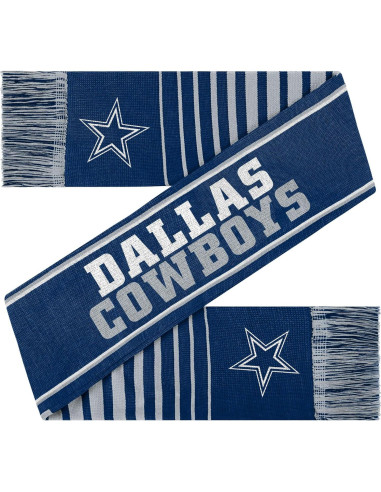 Bufanda Reversible FOCO Dallas Cowboys Unisex 165x19 cm