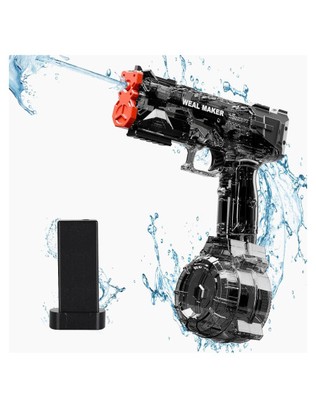 Pistola de Agua Eléctrica YTKIH 500ml IP67 para Niños y Adultos Pistola de Agua Eléctrica YTKIH 500ml IP67 para Niños y Adultos