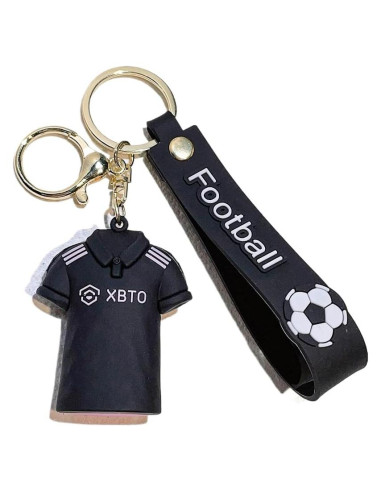 Llavero de Camiseta de Fútbol KCKEYS con Balón Deportivo