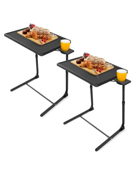 Mesa de Bandeja Multifuncional LORYERGO Lett01BK2 Ajustable Mesa de Bandeja Multifuncional LORYERGO Lett01BK2 Ajustable