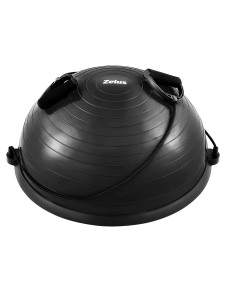 Bola de Equilibrio ZELUS 58 cm con Bandas de Resistencia y Bomba Bola de Equilibrio ZELUS 58 cm con Bandas de Resistencia y Bomba