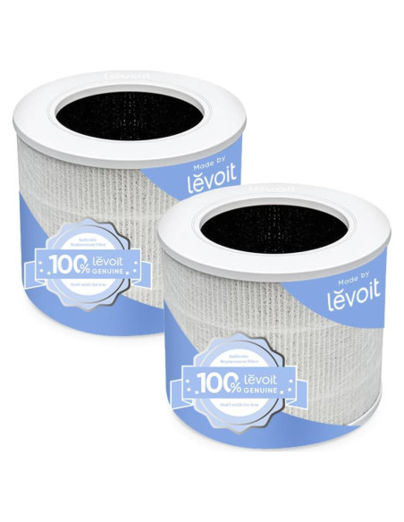 Filtro de Reemplazo LEVOIT Core Mini-P HEPA Carbón Activado - Paquete de 2 Filtro de Reemplazo LEVOIT Core Mini-P HEPA Carbón Activado - Paquete de 2