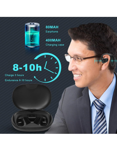 Auriculares Traductores de Idiomas YUNSEITY 150 Idiomas Bluetooth