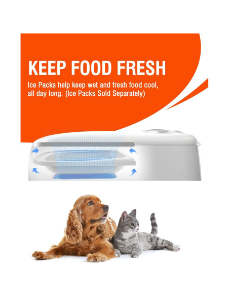 Comedero Automático Madatop para Gatos y Perros 350ml Comedero Automático Madatop para Gatos y Perros 350ml