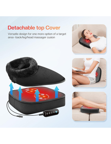 Masajeador de Pies Comfier CF-5202S con Calor 2 en 1 Masajeador de Pies Comfier CF-5202S con Calor 2 en 1