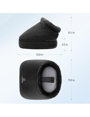 Masajeador de Pies Comfier CF-5202S con Calor 2 en 1