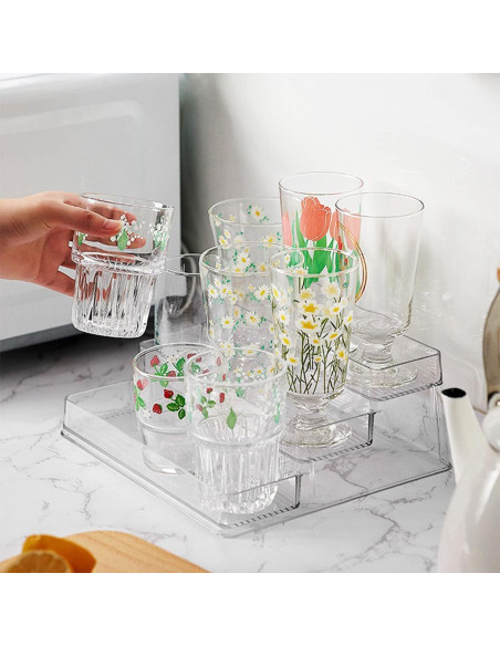 Estante de Especias Acrílico Zilphoba 3 Niveles Sin Montaje Estante de Especias Acrílico Zilphoba 3 Niveles Sin Montaje