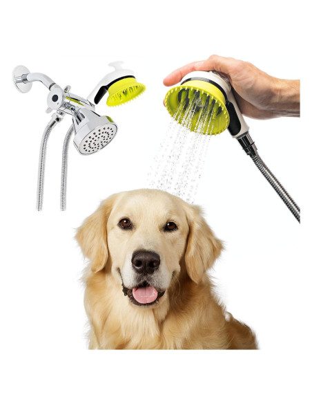 Kit de Lavado de Perros Wondurdog con Manguera de 2.44 m Kit de Lavado de Perros Wondurdog con Manguera de 2.44 m