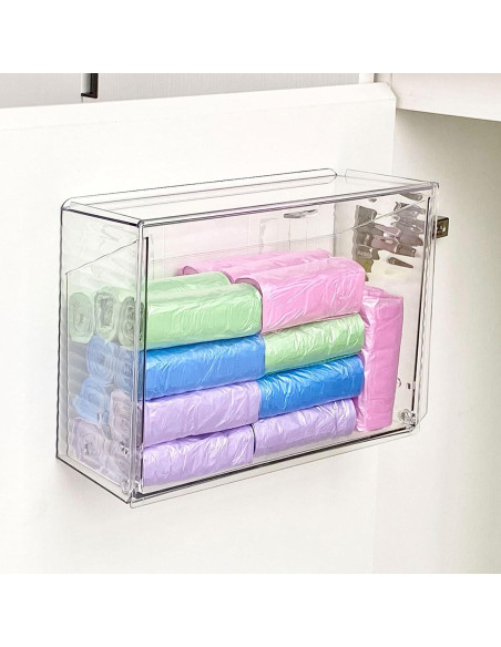 Organizador de cocina NINEWEEN transparente 27.94x10.41x19.81 cm Organizador de cocina NINEWEEN transparente 27.94x10.41x19.81 cm
