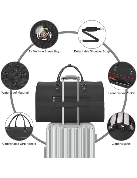 Bolsa de Ropa Urtala 2 en 1 para Viaje y Zapatos - 46L Bolsa de Ropa Urtala 2 en 1 para Viaje y Zapatos - 46L