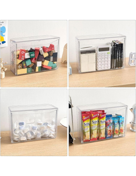 Organizador de cocina NINEWEEN transparente 27.94x10.41x19.81 cm Organizador de cocina NINEWEEN transparente 27.94x10.41x19.81 cm