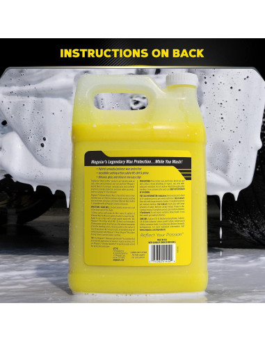Jabón y Cera Ultimate Meguiar's 3.78L - Limpia y Brilla