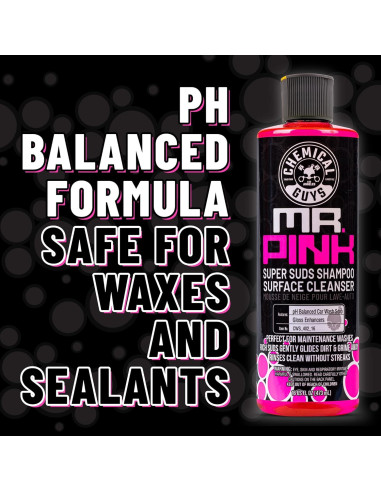 Jabón Espumoso para Lavado de Autos Chemical Guys Sr. Rosa 1.89L