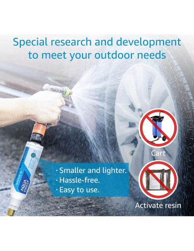 Filtro de Agua Inline AQUA CREST para Lavado de Autos y Jardines