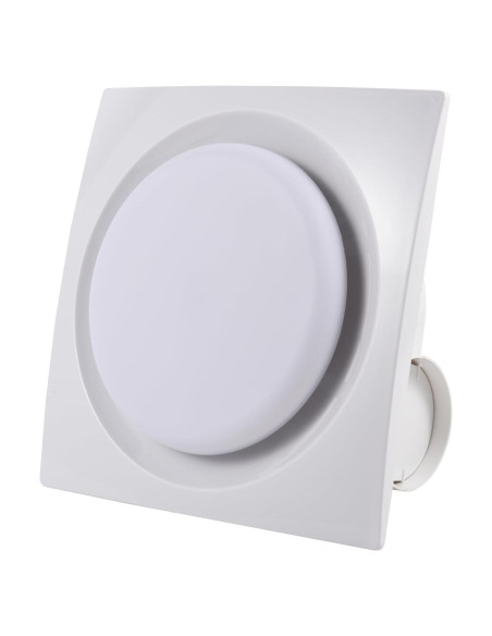 Ventilador Extractor de Baño MEOZRI 20.32 cm Luz LED 42W Ventilador Extractor de Baño MEOZRI 20.32 cm Luz LED 42W