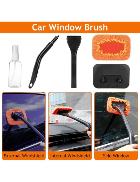 Kit de Limpieza de Coche Thinkwork 17 Piezas - Interior y Exterior Kit de Limpieza de Coche Thinkwork 17 Piezas - Interior y Exterior