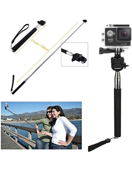 Kit de Accesorios para Cámara de Acción TEKCAM 6 en 1 Kit de Accesorios para Cámara de Acción TEKCAM 6 en 1
