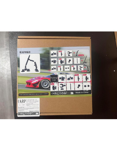 Kit de Montaje para Coche 8 en 1 HAFOKO con Ventosas y Palo de Selfie