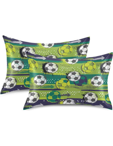 Funda de Almohada KOPIRIT Balón de Fútbol 50.8x66 cm